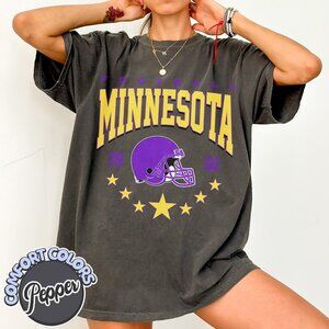 Minnesota Football Retro-Inspired Comfort Colors Tee 169